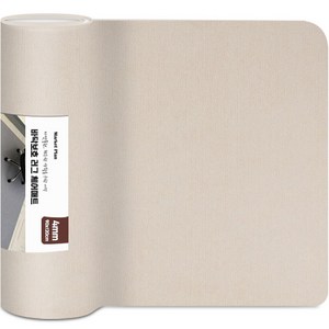 마켓플랜 바닥보호 러그 체어매트, 아이보리, 1개