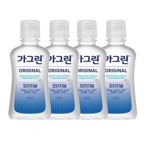 가그린 오리지널 구강청결제, 100ml, 4개