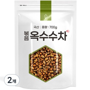 자연초 볶음옥수수차, 700g, 1개입, 2개