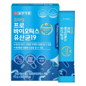 일양약품 프라임 프로바이오틱스 유산균19, 60g, 1개