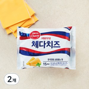 [로켓프레시] 서울우유치즈 체다 슬라이스 치즈
