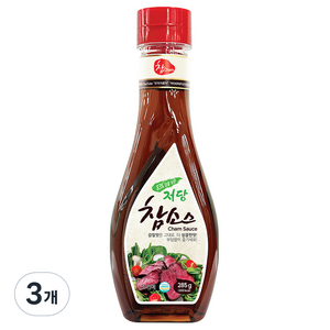 참 저당 참소스, 285g, 3개