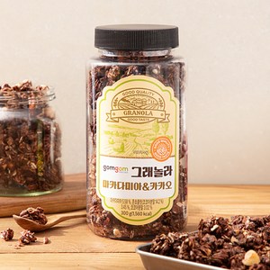 곰곰 그래놀라 마카다미아 & 카카오, 300g, 1개