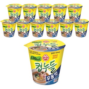 오뚜기 컵누들 우동맛 38.1g, 12개