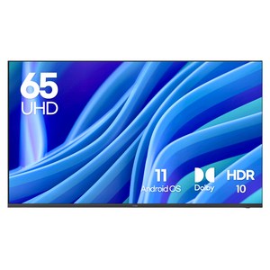 루컴즈 4K UHD LED 구글OS 스마트 TV, 165cm(65인치), T6503KUG, 벽걸이형, 방문설치