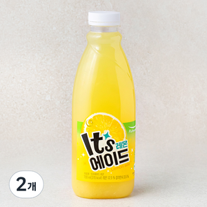 풀무원 잇츠에이드 레몬, 2개, 700ml