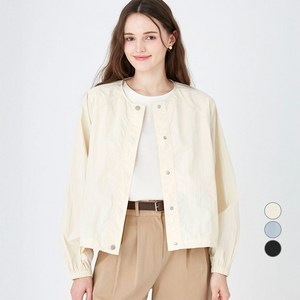 ELLE PARIS 노카라 경량 바람막이 자켓