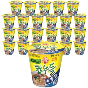오뚜기 컵누들 우동맛 컵라면, 24개