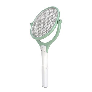 스윙모스킬 LED 90도 회전 충전식 모기채 SM-9909