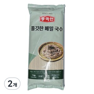 풍국면 쫄깃한 메밀 국수, 1kg, 2개