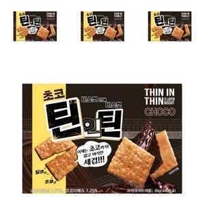 하늘처럼 초코 틴인틴 비스켓, 89g, 4개
