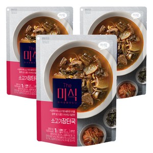 더미식 소고기장터국, 350g, 3개