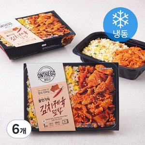 온더고 김치제육덮밥 (냉동), 6개, 290g