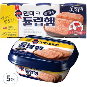 튤립푸드 클래식 햄 통조림, 200g, 15개