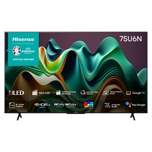 하이센스 안드로이드S 4K Mini LED TV, 191cm(75인치), 75U6N, 스탠드형, 방문설치