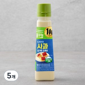 풀무원 사과 요거트 드레싱, 235g, 5개