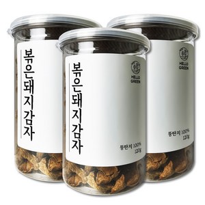 헬로우그린 볶은 돼지감자, 120g, 3개