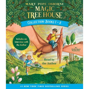 Magic Tee House Collection: Books 1-8 (Audio-CD), Listening Libay