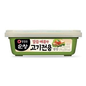 청정원순창 깔끔 매콤한 고기전용 쌈장, 170g, 1개