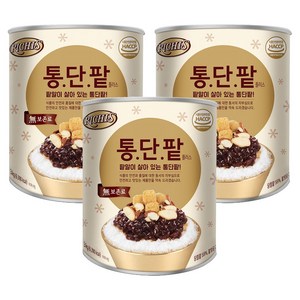 리치스 통단팥 플러스, 3kg, 3개