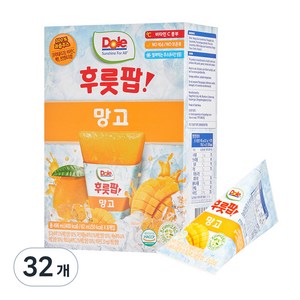 돌 망고 팝 주스, 62ml, 32개