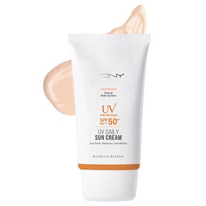 맥퀸뉴욕 UV데일리 선크림 SPF50+ PA+++, 50g, 1개