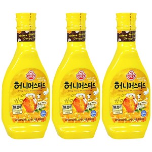 오뚜기 허니머스타드, 535ml, 535g, 3개