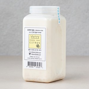 욜로 드링킹 요거트 유자, 700ml, 1개