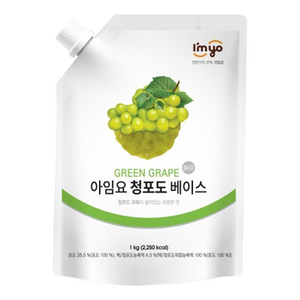 아임요 청포도베이스, 1kg, 1개