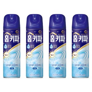 홈키파 수성 에어졸 무향, 500ml, 4개