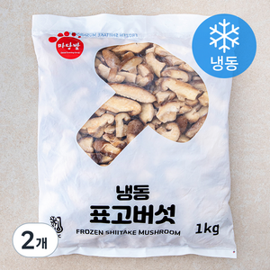 마당발 표고버섯 (냉동), 1kg, 2봉