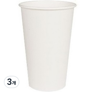 일회용 테이크아웃 컵 470ml, 100개입, 3개