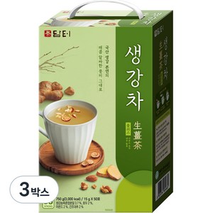 담터 생강차 플러스, 15g, 50개입, 3박스