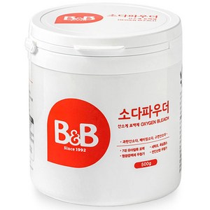 비앤비 유아용 소다 파우더 표백제, 500g, 1개