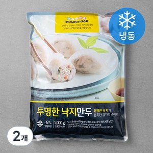 한만두 투명한 낙지 만두 (냉동), 1kg, 2개