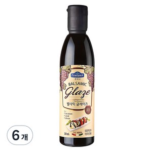 폰타나 모데나 발사믹 글레이즈, 250ml, 6개