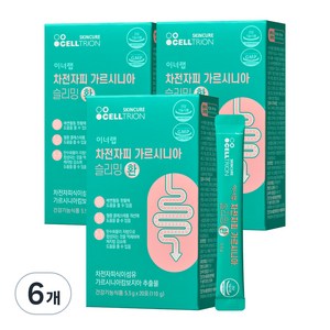 이너랩 차전자피 슬리밍 환 가르시니아, 110g, 6개