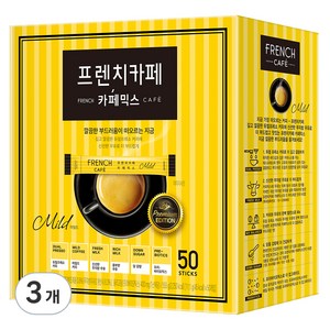 프렌치카페 카페믹스, 11.1g, 50개입, 3개