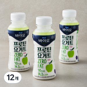 매일바이오 프로틴 요거트 사과, 260ml, 12개