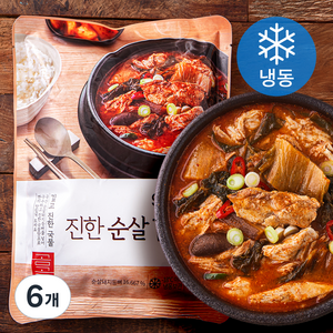 곰곰 진한 순살 감자탕 (냉동), 600g, 6개