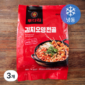 투다리 김치오뎅전골 (냉동), 653g, 3개