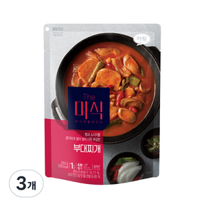 더미식 부대찌개, 350g, 3개