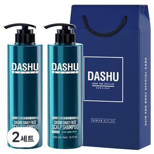 다슈 프리미엄 샴푸 선물세트 C 패스트 샴푸 2개입, 1000ml, 2세트