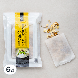 몸애조화 간편 상황버섯 삼계탕 재료, 3개, 76g