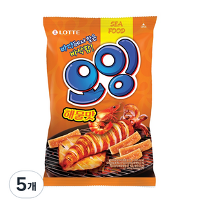 롯데웰푸드 오잉, 151g, 5개