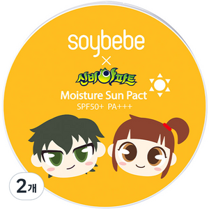 소이베베 신비아파트 오쎄 선팩트 본품 SPF50+ PA+++, 15g, 2개