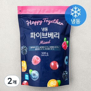 파이브 베리 (냉동), 500g, 2개