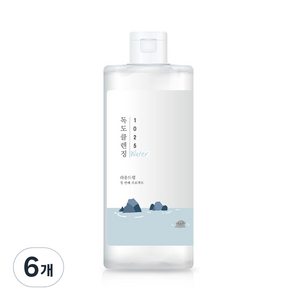 라운드랩 1025 독도 클렌징워터, 400ml, 6개