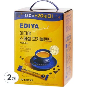 이디야 스페셜 모카 블렌드, 2개, 170개입, 11.5g