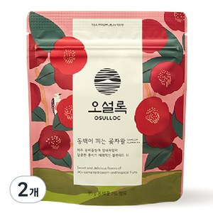 오설록 동백이 피는 곶자왈 홍차, 35g, 1개입, 2개